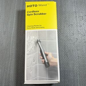 Hoto Electric Cordless Spin Scrubber Wand 10" IPX7 Waterproof UVG